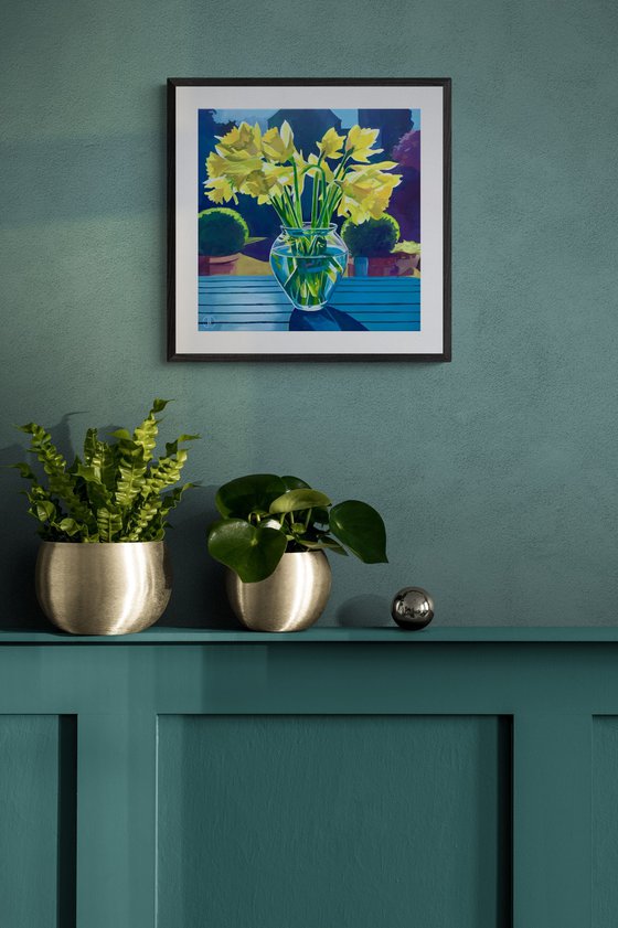 Sunlight And Daffodils