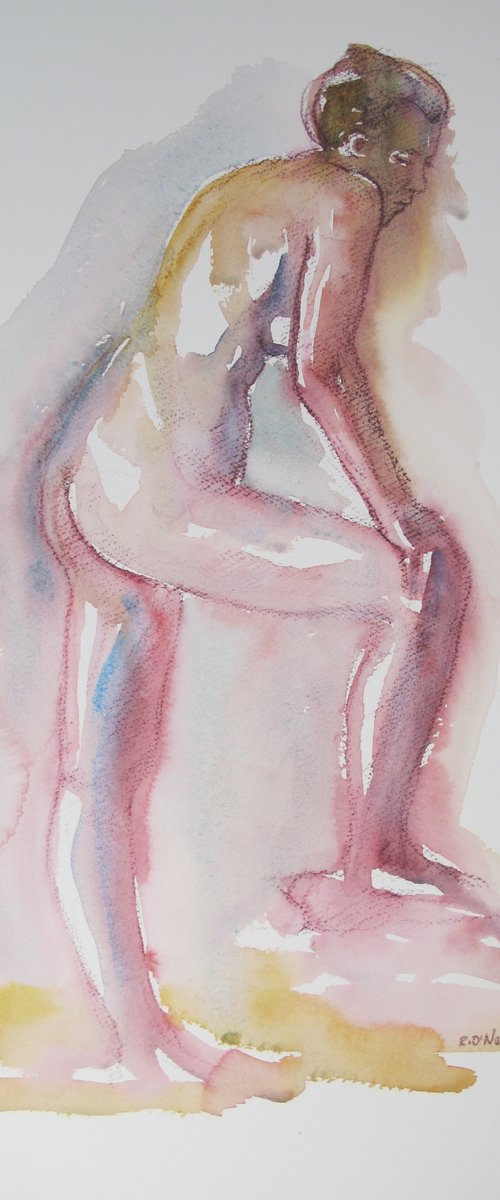 Standing female nude by Rory O’Neill