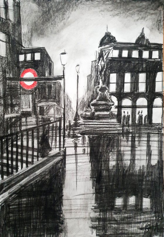 PICCADILLY AT NIGHT