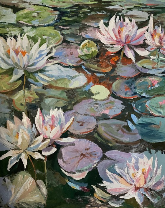 Echoes of Water Lilies.