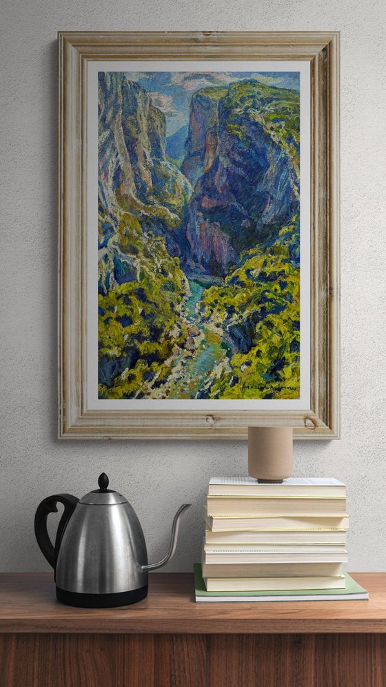 Verdon. Heart of the canyon