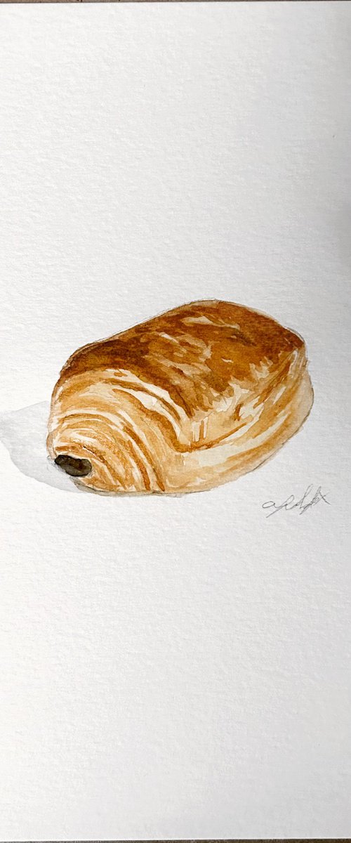 Pain au chocolat by Amelia Taylor