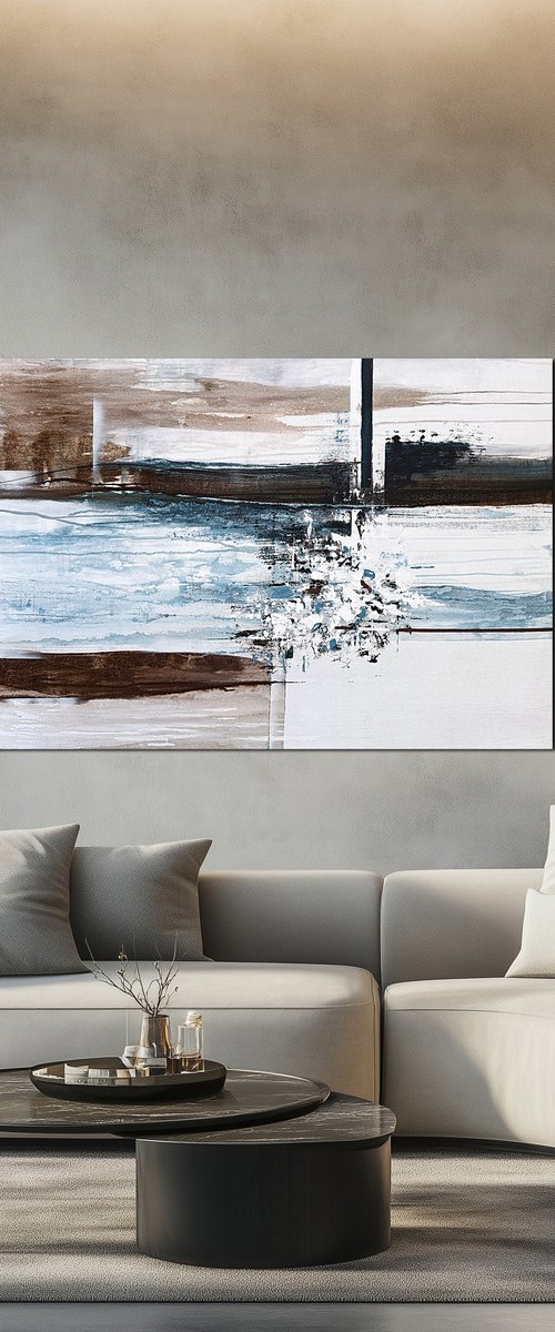 Aligned Tension.Textured Modern by Tatiana Malinovscaia