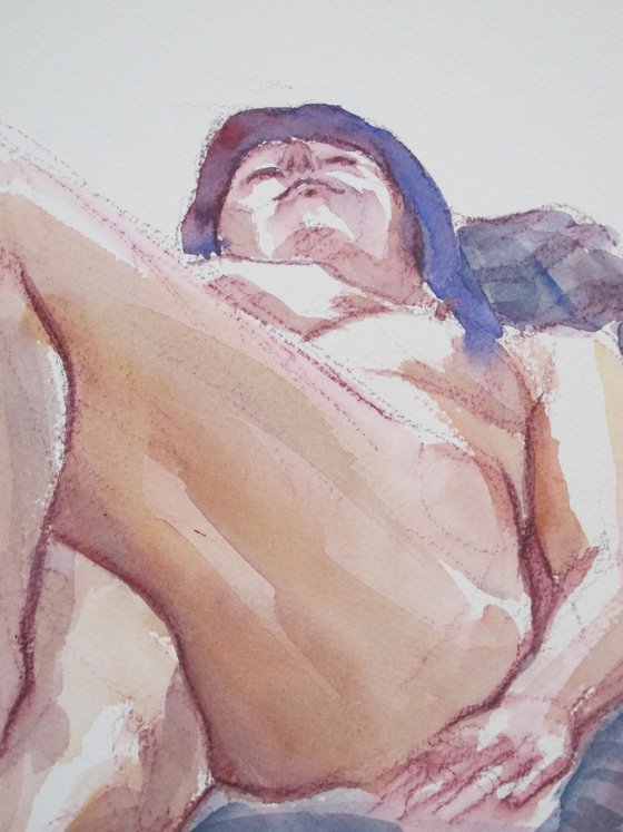 Reclining female nude