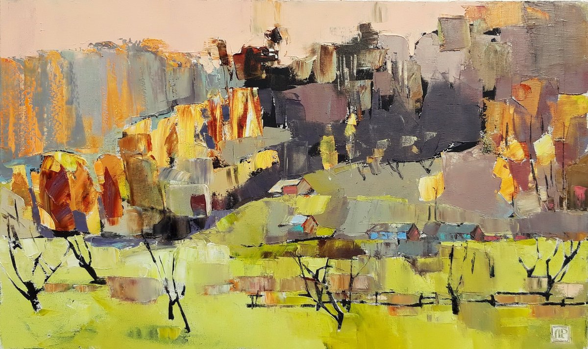 Magical Autumn. By Lesya Ros, 39 X 24, Artwork For Sale On Artfinder