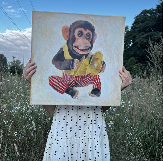 Whimsical Circus 40x40cm