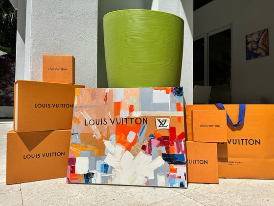 Louis Vuitton abstraction