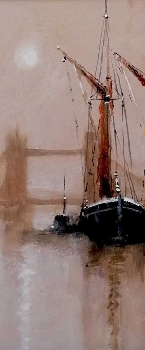 Evening Calm, London by Alan Harris
