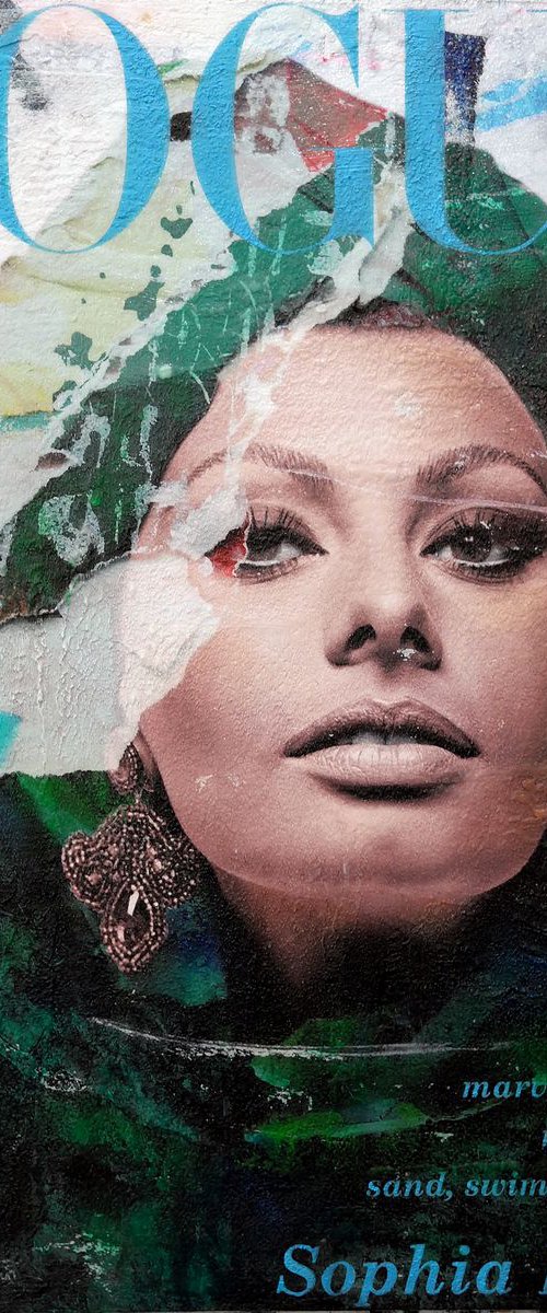 Sophia Loren by Karin Vermeer
