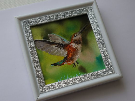 Vibrant Hummingbird Miniature