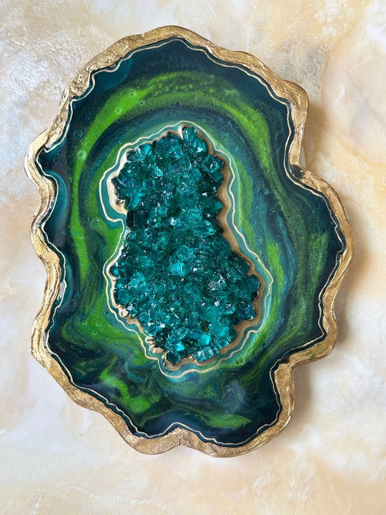 Little gem. Malachite series.