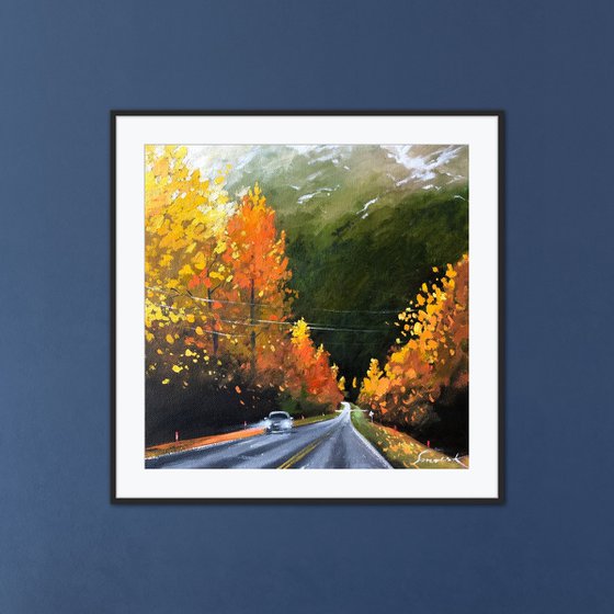 Autumn road