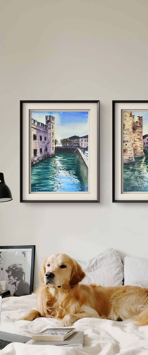 Lago di Garda Italy Lake Garda by Yuliia Sharapova