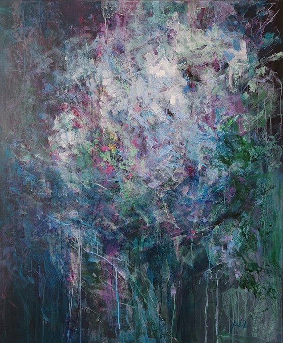 Blue rain