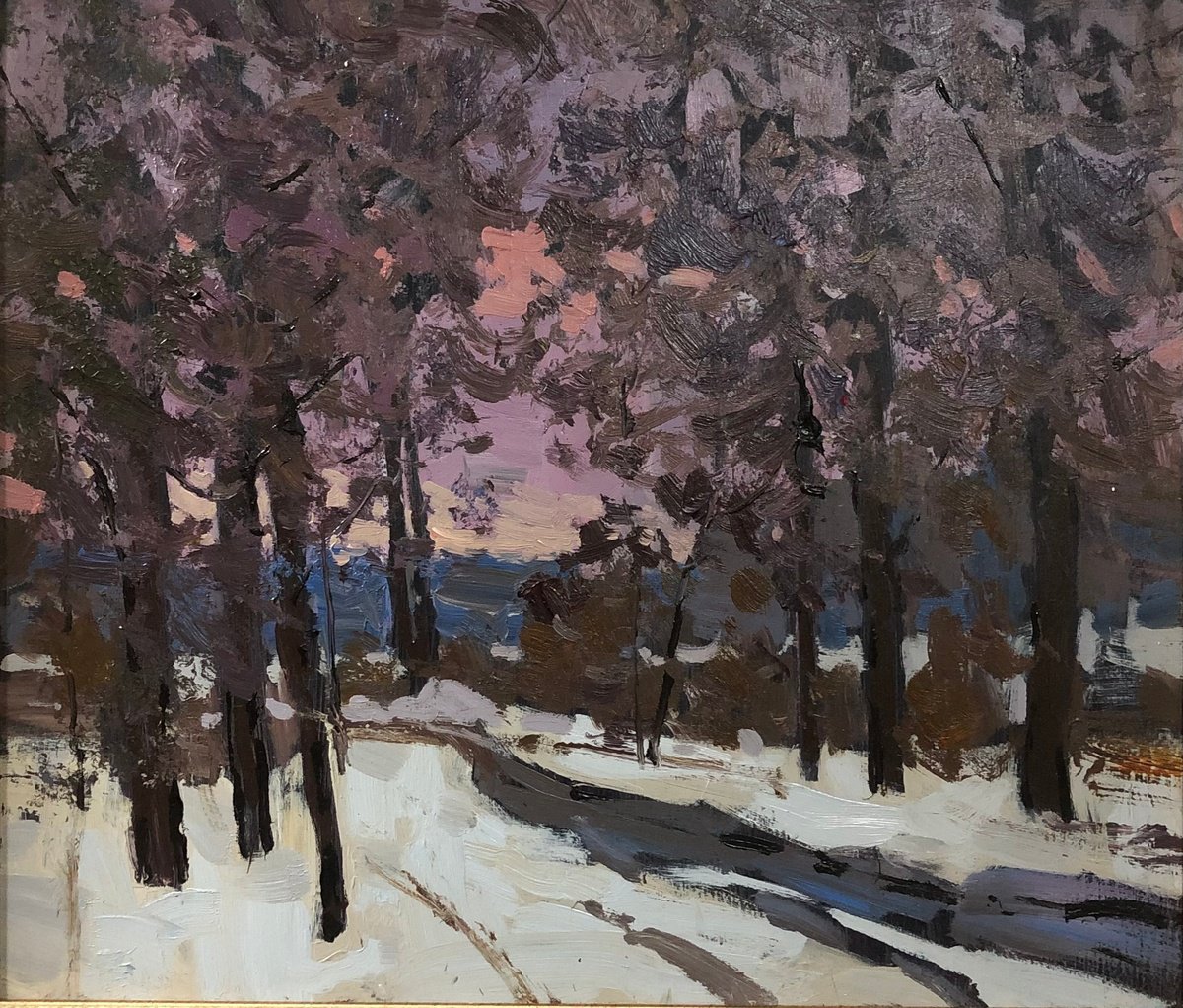  Winter By Sergey Kachin, 28 X 24, Artwork For Sale On Artfinder