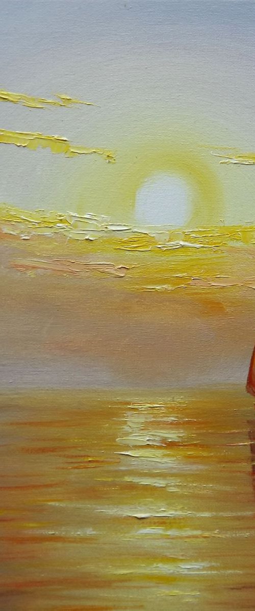 Evening at Sea by Evald