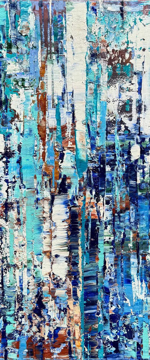 Forest in icy radiance by Svitlana Andriichenko