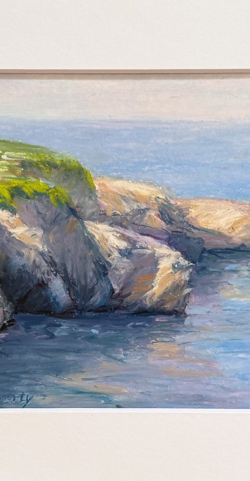 Garrapata Coast Cliffs by Tatyana Fogarty