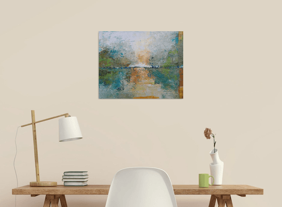 Meditative reflection (40x50cm)