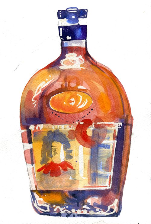 Bottle study by Hannah Clark