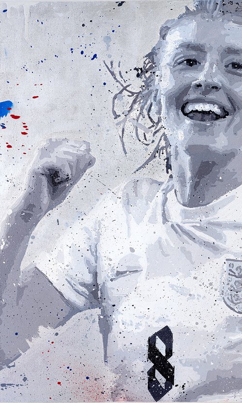 Leah Williamson - England Lionesses Captain by Martin Rowsell