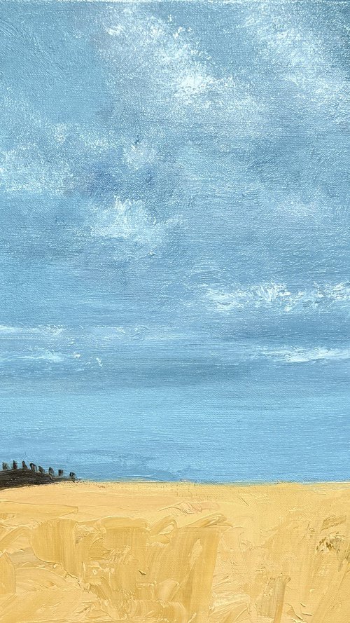 A Calm Day off North Beach Spring 2026 by Ann Palmer