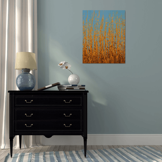 Autumn Orange - Color Field