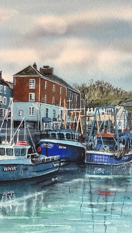 Padstow Harbour, Cornwall by Darren Carey