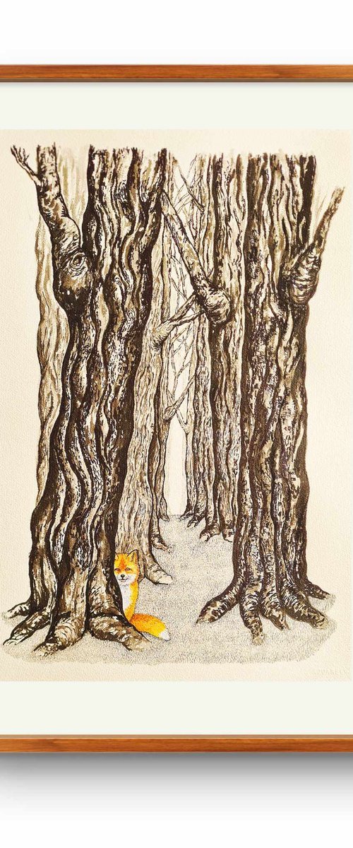 I Robbed The Woods II by Marian Gorin
