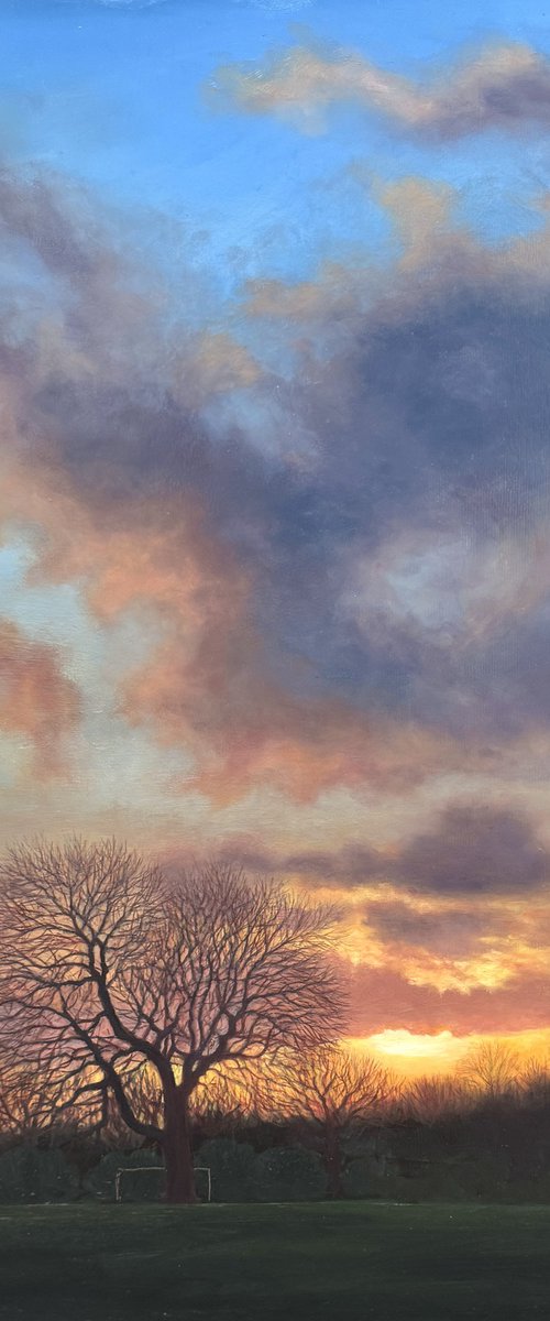Sunset in the Park (XXIX) by Diana Sandetskaya