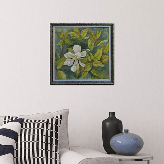 "Magnolia" - Original oil painting (2021)