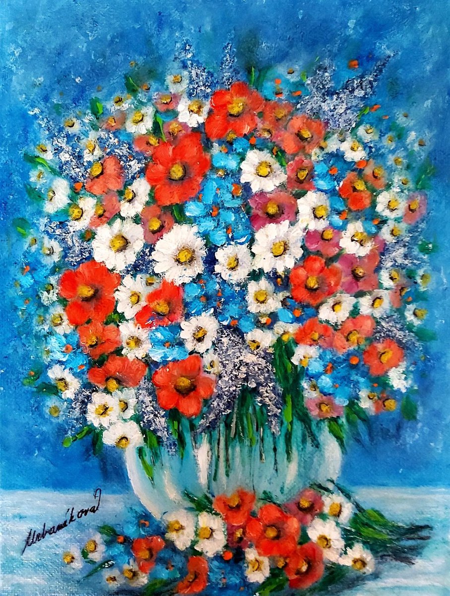 Flowers of summer 22 by Emilia Urbanikova