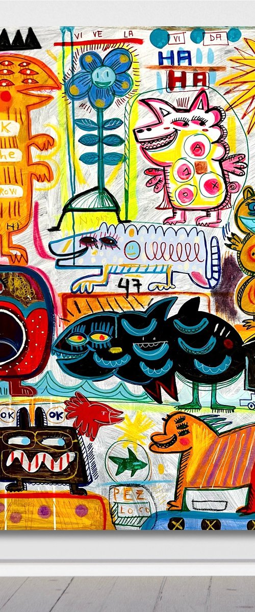 Crazy Fish by Mercedes Lagunas