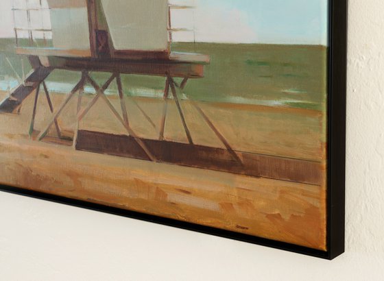 Early morning Lifeguard Tower