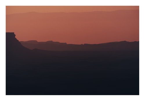 Sunrise over Ramon crater #8 | Limited Edition Fine Art Print 1 of 10 | 60 x 40 cm by Tal Paz-Fridman