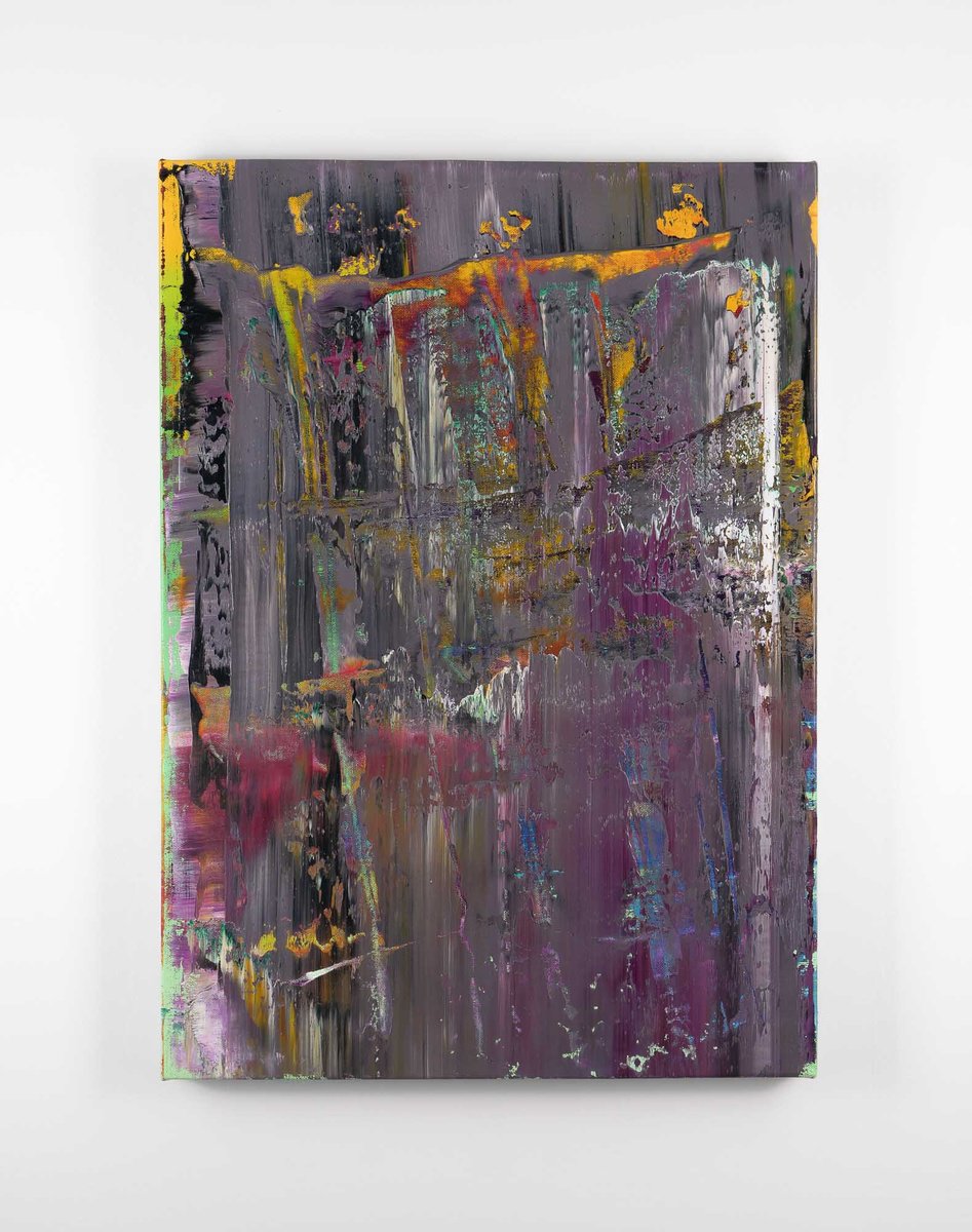 Organic Abstract Oil Painting By Vadim Shamanov, 18 X 25", Black Orpheus, Original Artwork