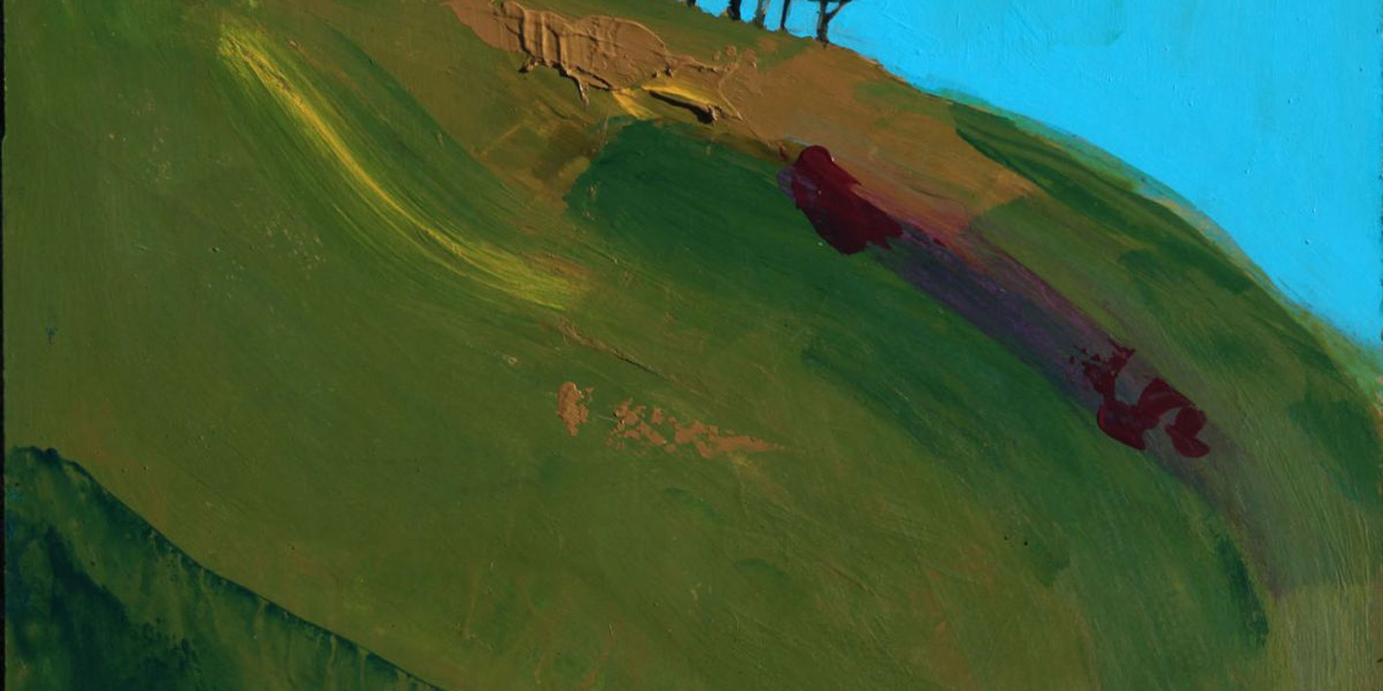 Art of the Day: "Coppet Hill, North Chideock, 2014" by Paul West