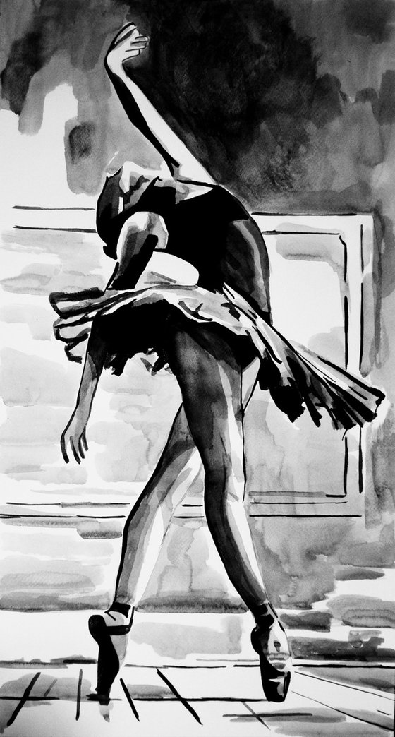 Ballerina / 71 x 39 cm