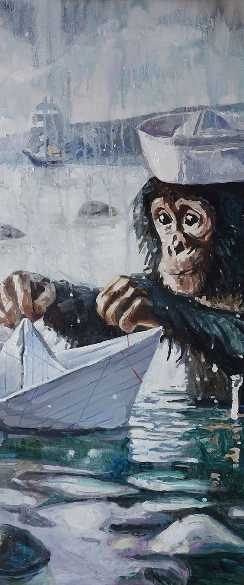 Portrait of Yoongi by Anatolii Varvarov