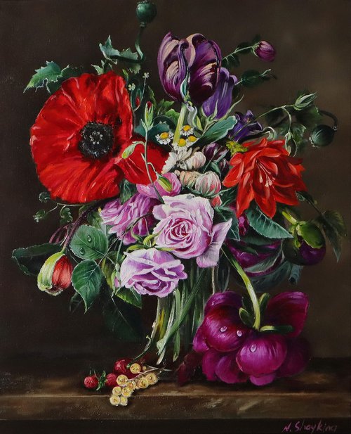 Bouquet Flowers by Natalia Shaykina