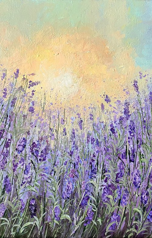 Lavender Morning by Colette Baumback