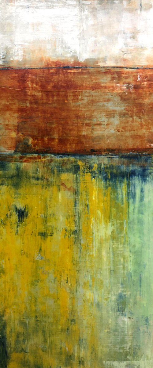 Weathered (48x30in) by Robert  Tillberg