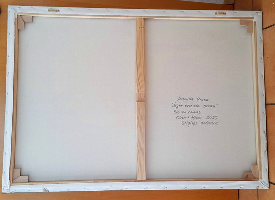 Light over the ocean