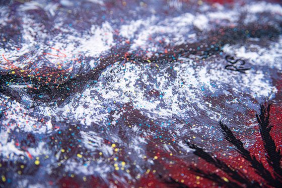 Violet dreams of the night