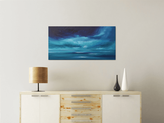 Sea and Sky - seascape, stunning, panoramic