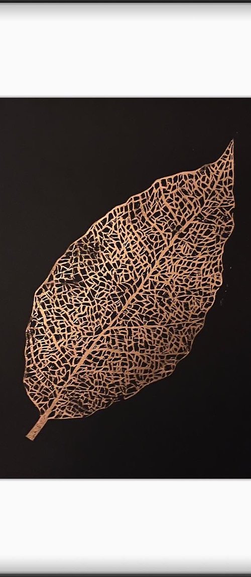 Skeleton Leaf II by Amy Cundall
