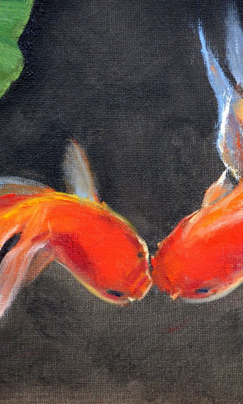 Happy fish by Elena Lukina