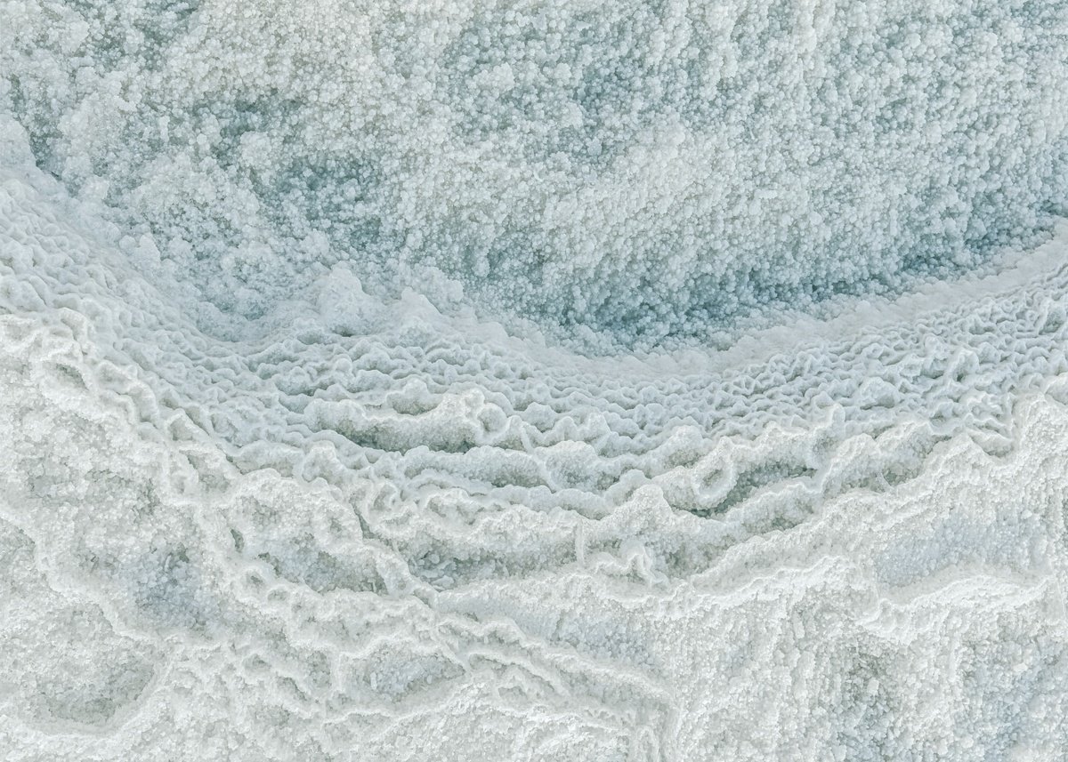 Photorealistic Photograph , Dead Sea Salt By Lidiya Dmitrieva, 28 X 20, Artwork For Sale On Artfinder