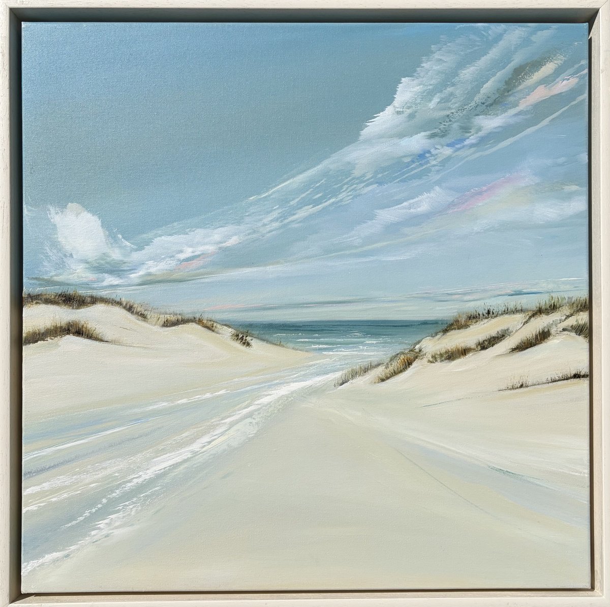 Rainbow Clouds By Jane Skingley, 21 X 21, Artwork For Sale On Artfinder