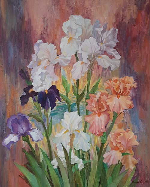 Spring Bouquet- Original oil painting (2021) by Svetlana Norel